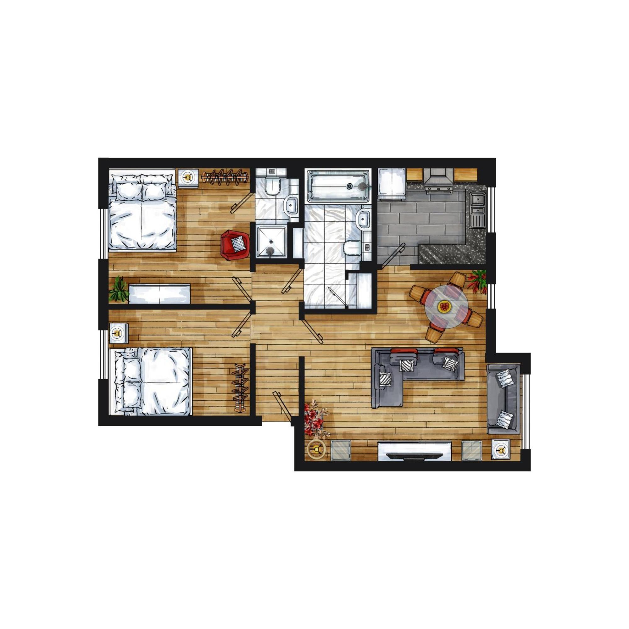 2 Bed Flat, Dedicated Workspace, Parking, 4Ktv London Exterior photo